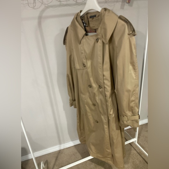 Tan Trench Coat for Women - Picture 3 of 7